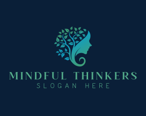 Tree Mind Psychology logo design