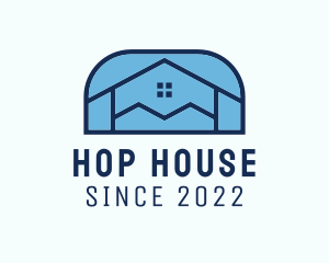 House Roofing Construction  logo design