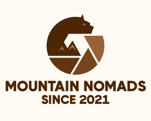 Bear Mountain Camera logo design