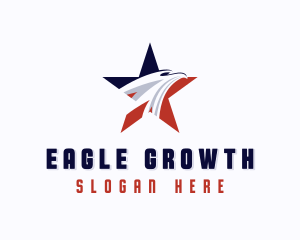 Patriot American Eagle logo design