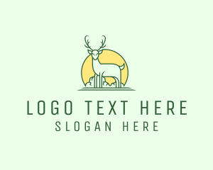 Wild Deer Stag logo