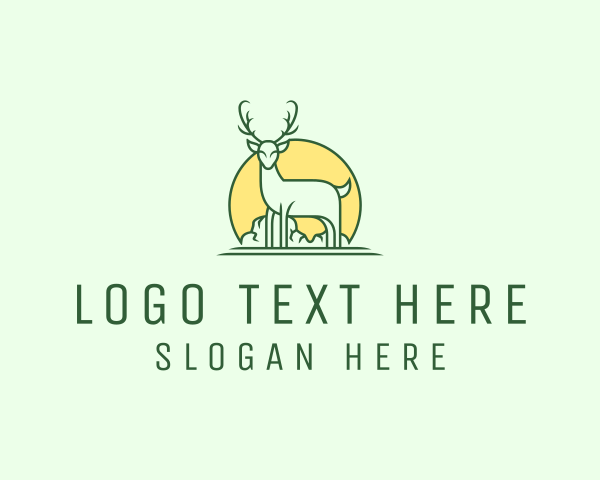 Wild Deer Stag logo