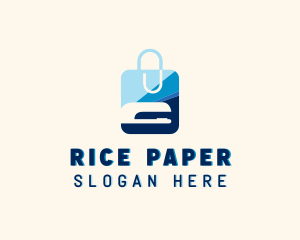 Office Shopping Bag logo design