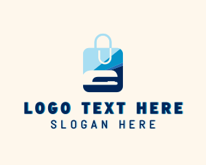 Office - Office Shopping Bag logo design