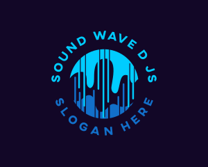 Music Wave Audio logo design