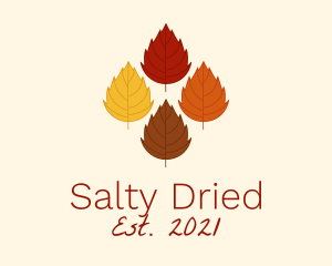 Autumn Dried Leaves logo