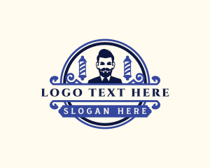 Gentleman Haircut Barber logo