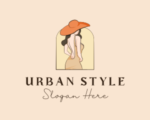 Feminine Summer Fashion Logo