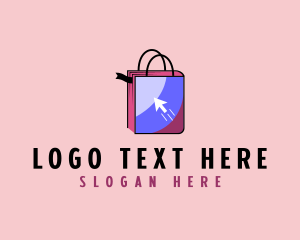 Online - Online Bookstore Bag logo design