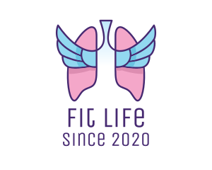 Respiratory Lungs Wings logo