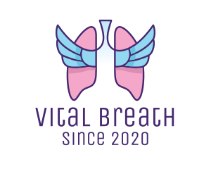 Respiratory Lungs Wings logo