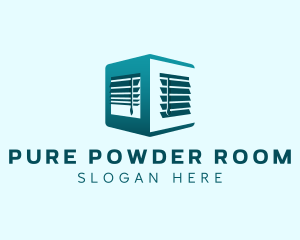 Room Window Blinds logo design