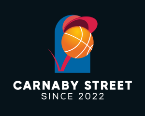 Street Basketball Cap logo design