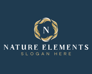 Natural Leaves Wellness logo design