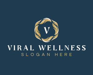 Natural Leaves Wellness logo design