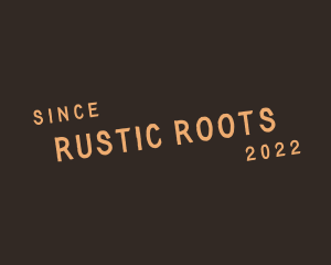 Generic Rustic Business logo design