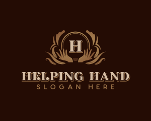 Hand Wellness Ornament logo design