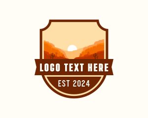 Desert Adventure Shield logo