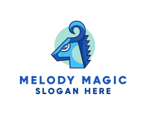 Mythical Fantasy Pony logo design