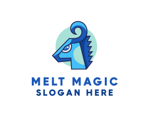 Mythical Fantasy Pony logo design