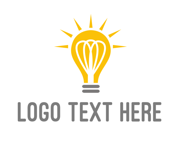 White And Yellow logo example 2