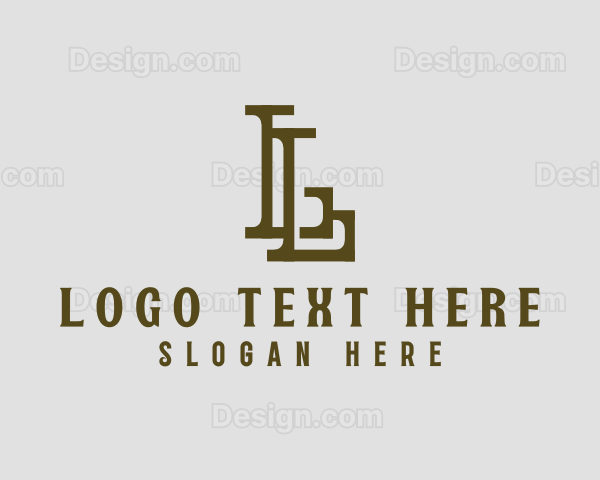 High End Business Letter L Logo