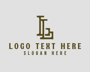 High End Business Letter L logo