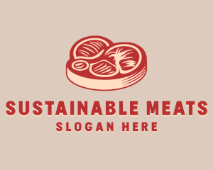 Steak Meat Gourmet logo