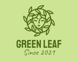 Green Herb Cosmetic  logo design