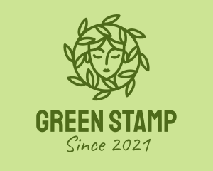 Green Herb Cosmetic  logo design