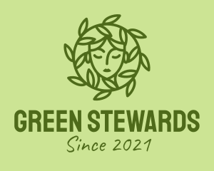 Green Herb Cosmetic  logo design