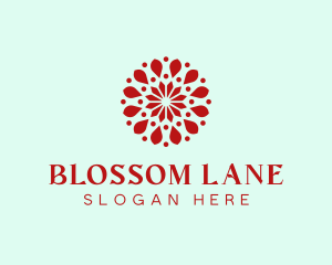 Flower Petal Pattern logo design