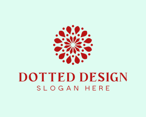 Flower Petal Pattern logo design