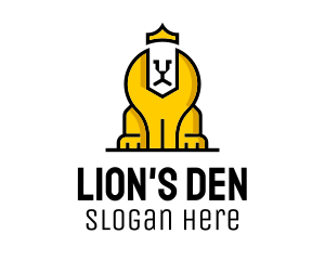 Lion Sphinx King logo