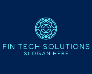 Global Tech Company logo design