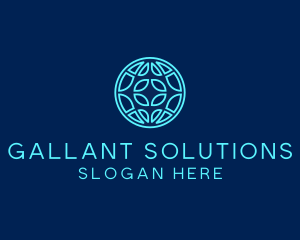 Global Tech Company logo design