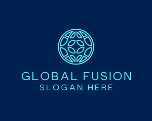 Global Tech Company logo design