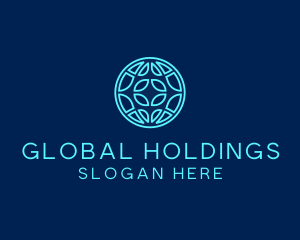 Global Tech Company logo design