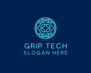 Global Tech Company logo design