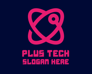 Tech Atomic Heart logo design