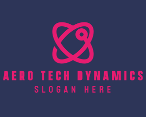 Tech Atomic Heart logo design