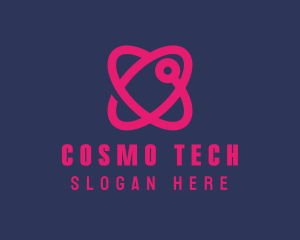 Tech Atomic Heart logo design