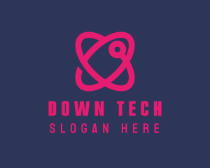 Tech Atomic Heart logo design