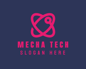 Tech Atomic Heart logo design