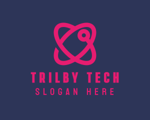 Tech Atomic Heart logo design