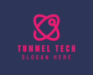 Tech Atomic Heart logo design