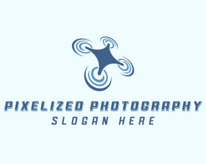 Aerial Surveillance Drone logo design