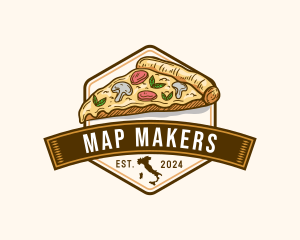 Italy Pizza Cuisine logo design