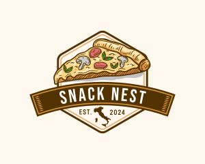 Italy Pizza Cuisine logo design