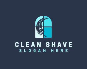 Squeegee Window Cleaning logo design